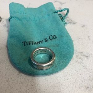 Tiffany & Co. 925 Silver Ring • Size 6-6.5 • 1837